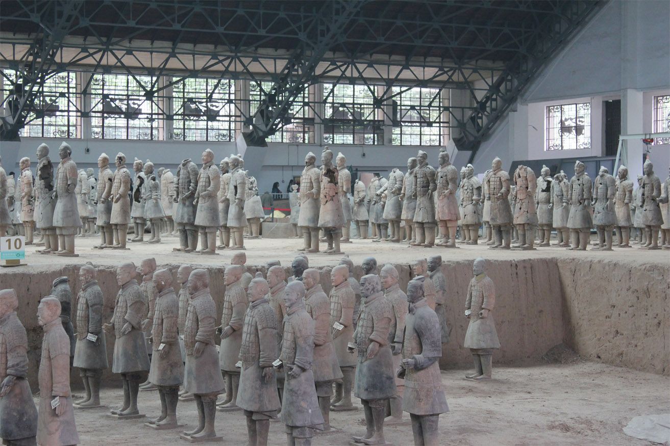 foto de guerreros de terracota