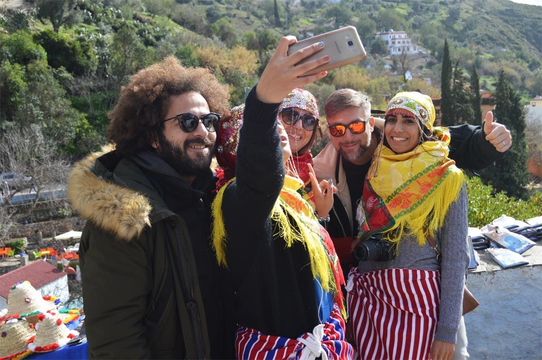 selfie en chaouen