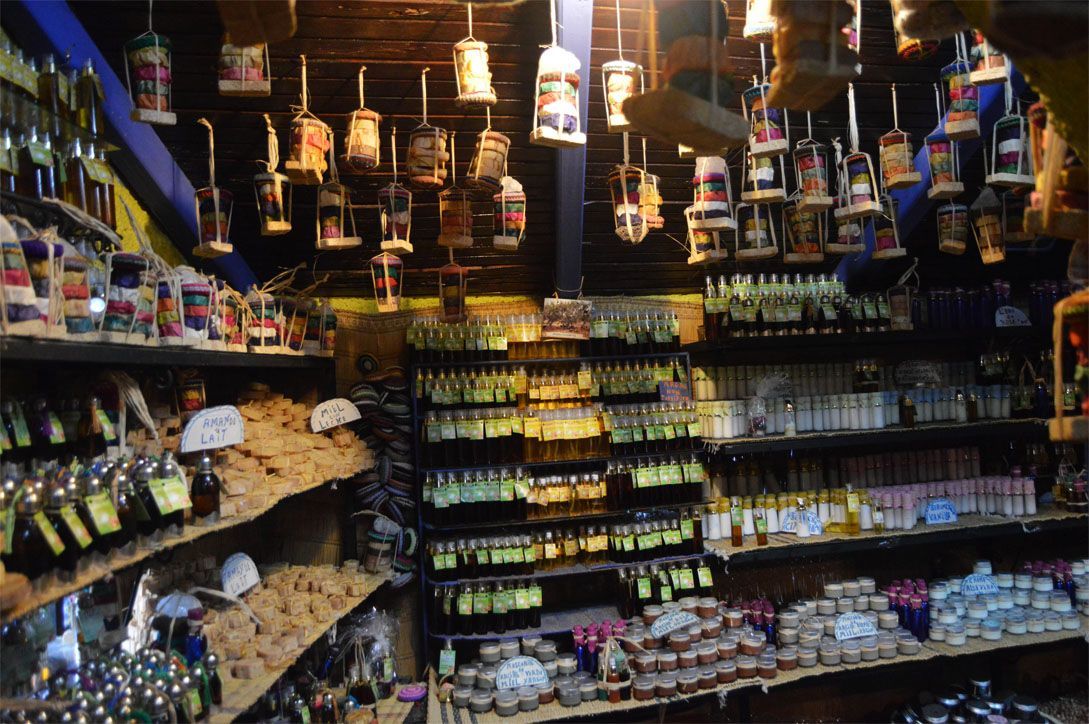 tienda de especie, aromas y jabones en chaouen