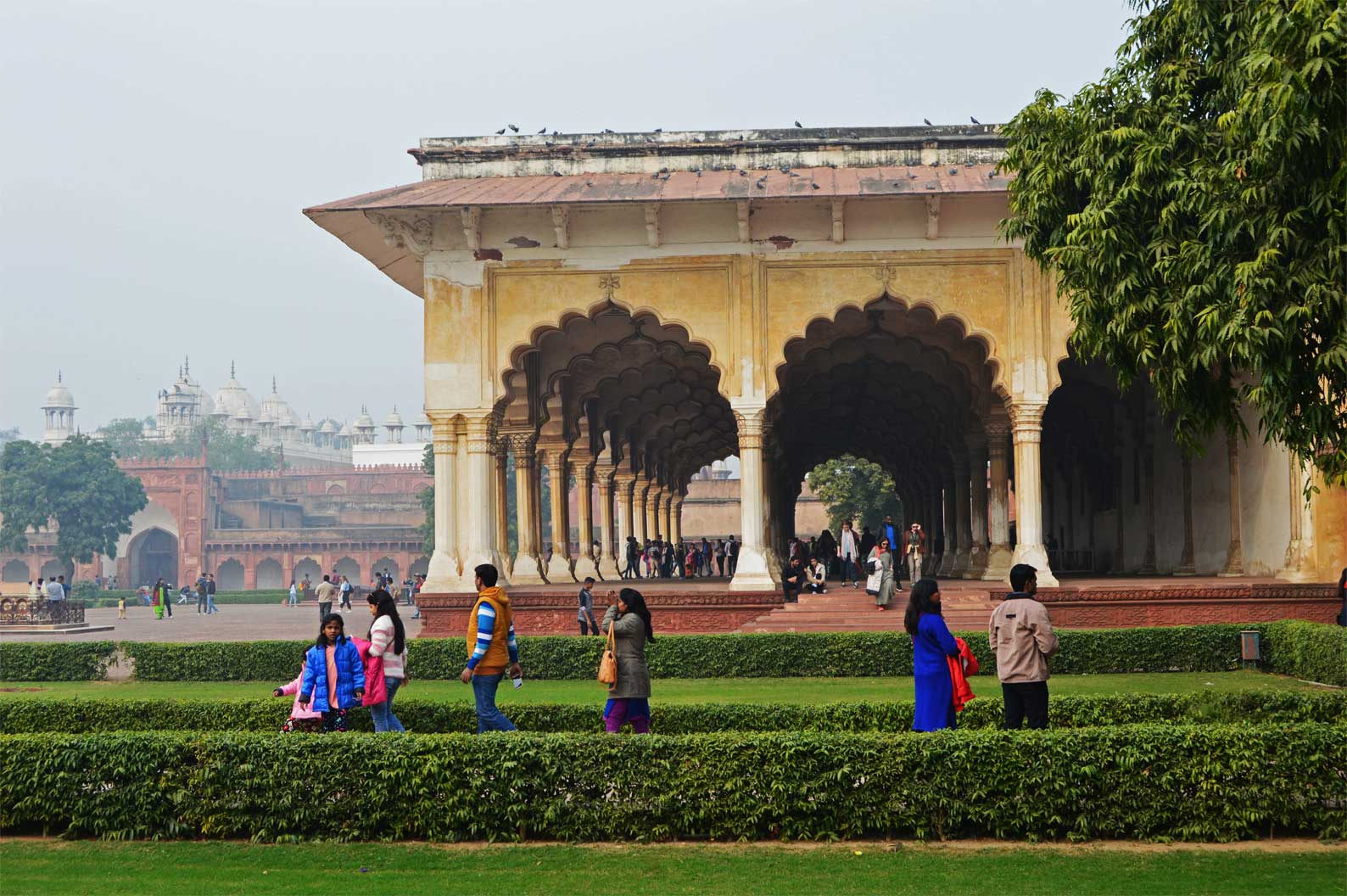 que ver en el fuerte rojo en Agra, India que ver en el fuerte rojo en Agra, India