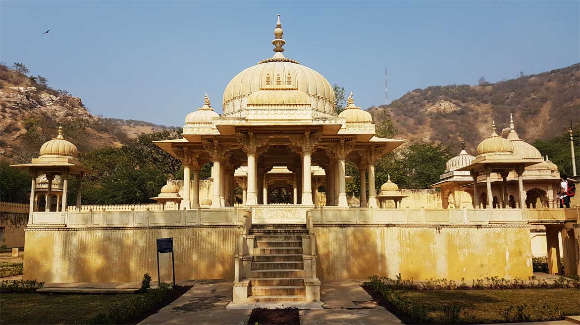 Royal Gaitor Tumbas en Jaipur Royal Gaitor Tumbas en Jaipur