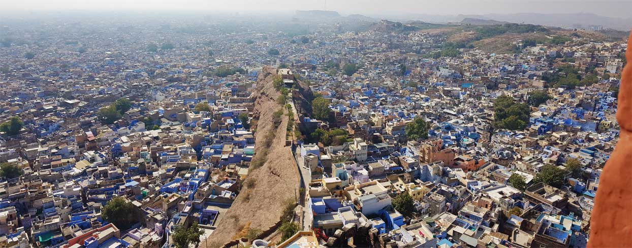 Fuerte de Mehrangarh vistas ciudad Fuerte de Mehrangarh vistas ciudad