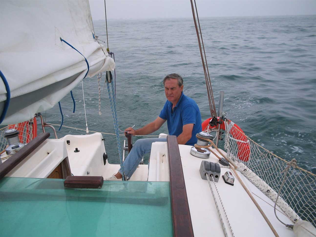 viaje a Chipiona (Cádiz) en velero