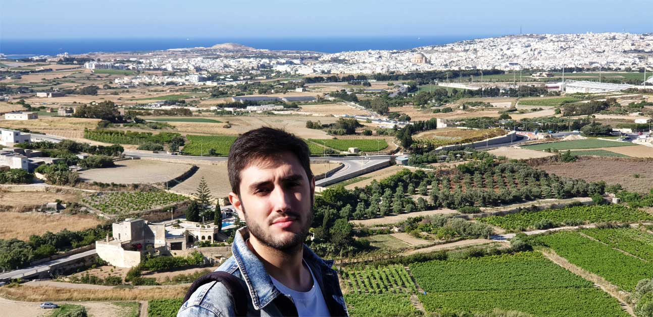 Merendar con vistas a toda la isla