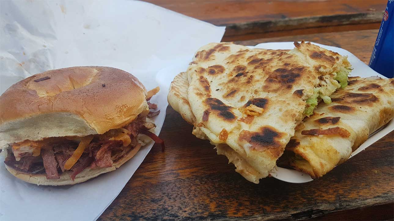 Comer en camden Market