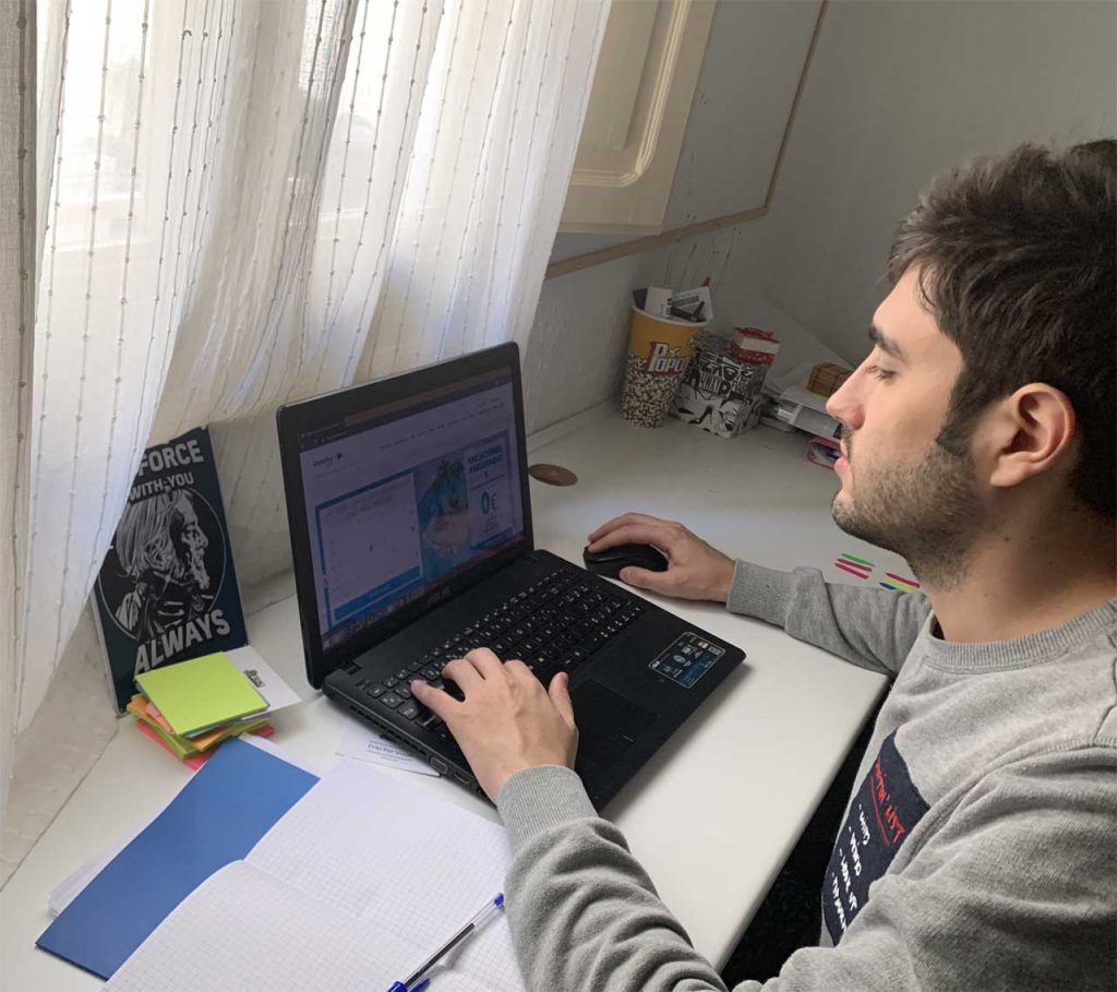 mer día de teletrabajo
