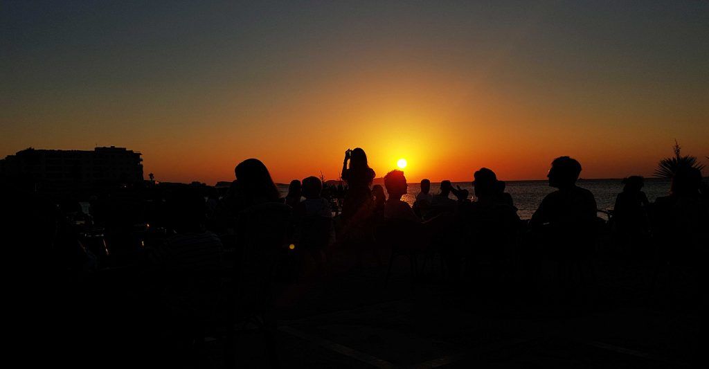 Atardecer en Kumharas, Ibiza