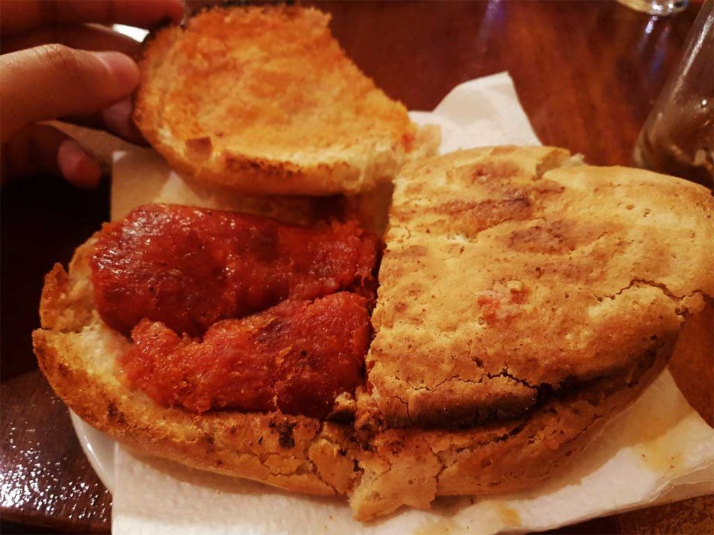 Comer en Bar Costa (Santa Gertrudis de Fruitera)