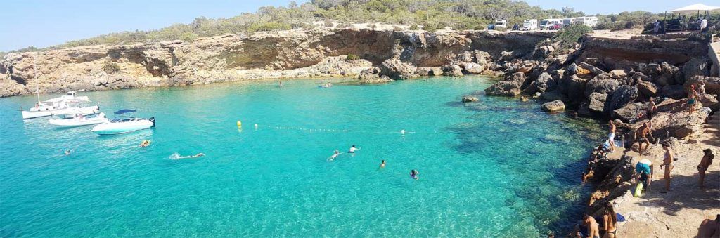 Pequeña cala cerca del restaurante, Cala Comte, Ibiza