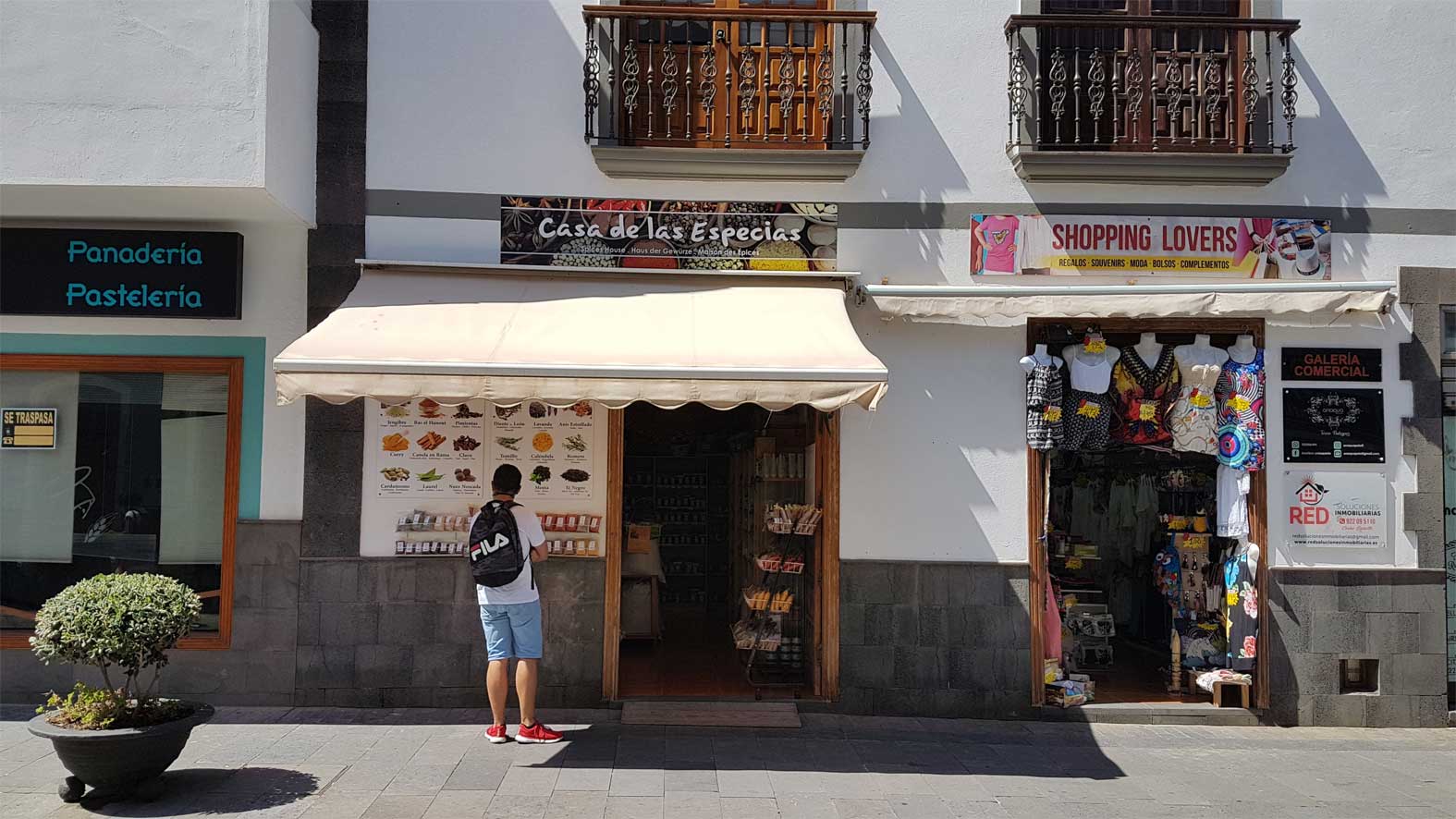 Calles comerciales Candelaria