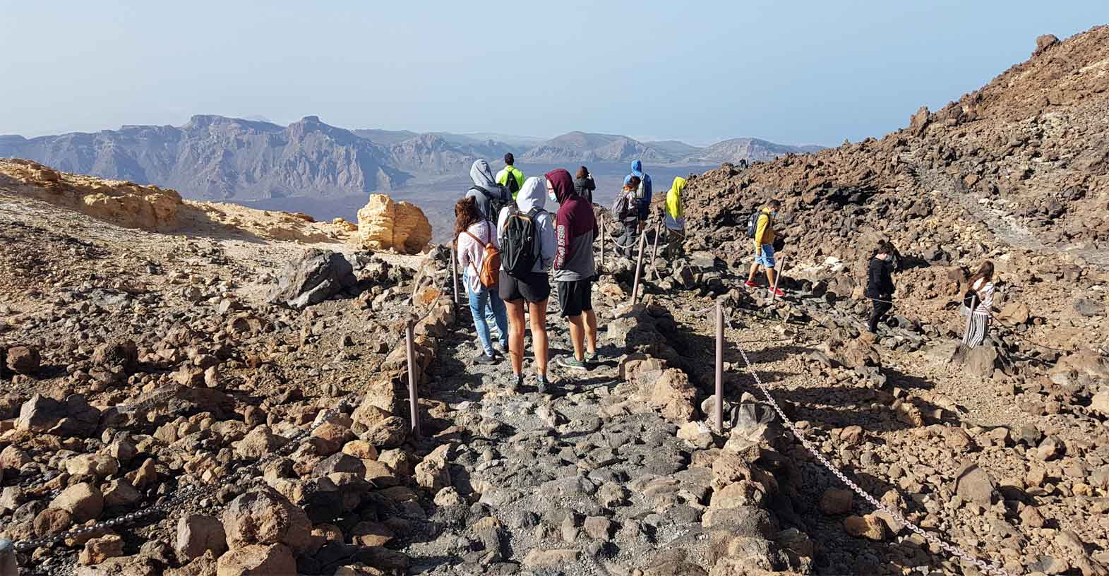 Ruta guiada o audio guía por el Teide