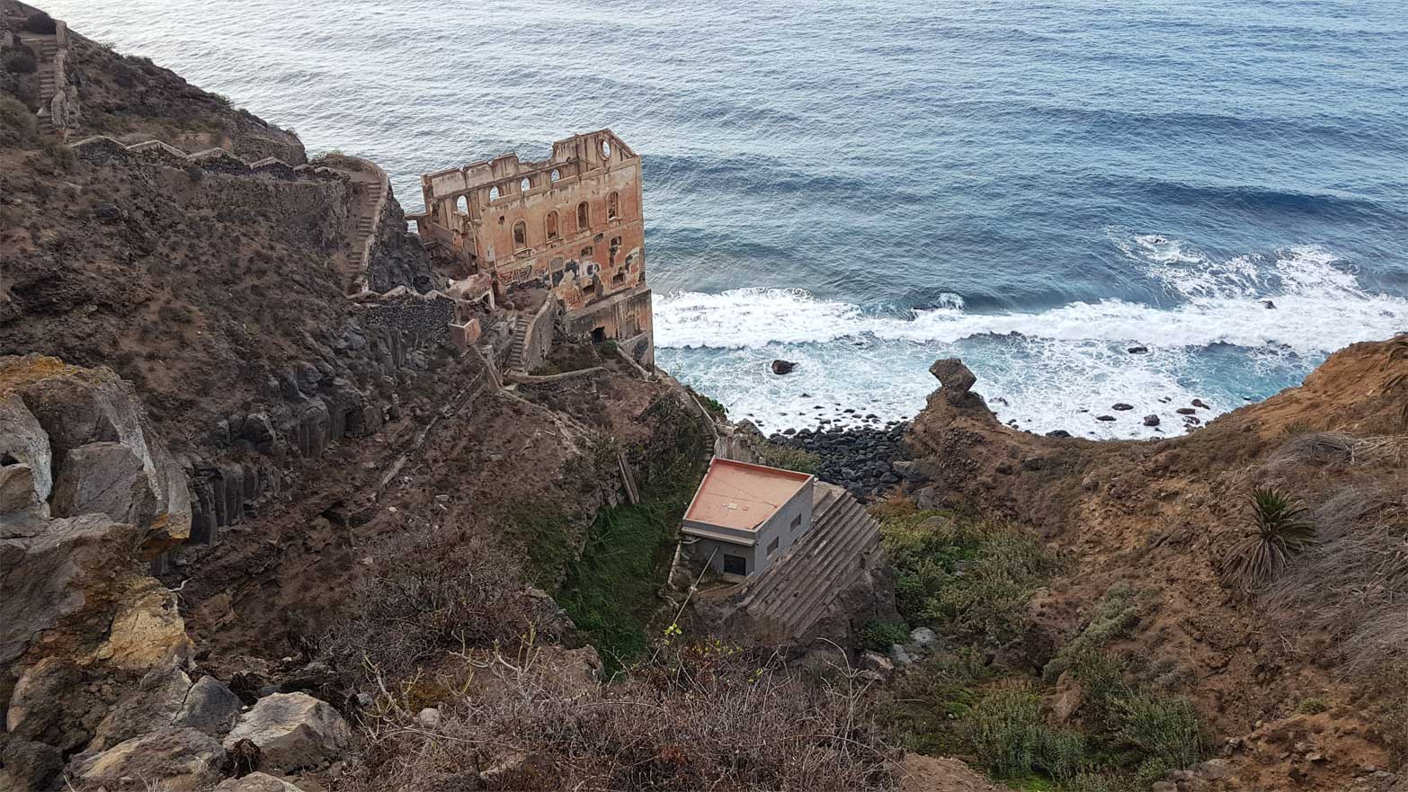 Elevador de aguas en Gordejuela Tenerife