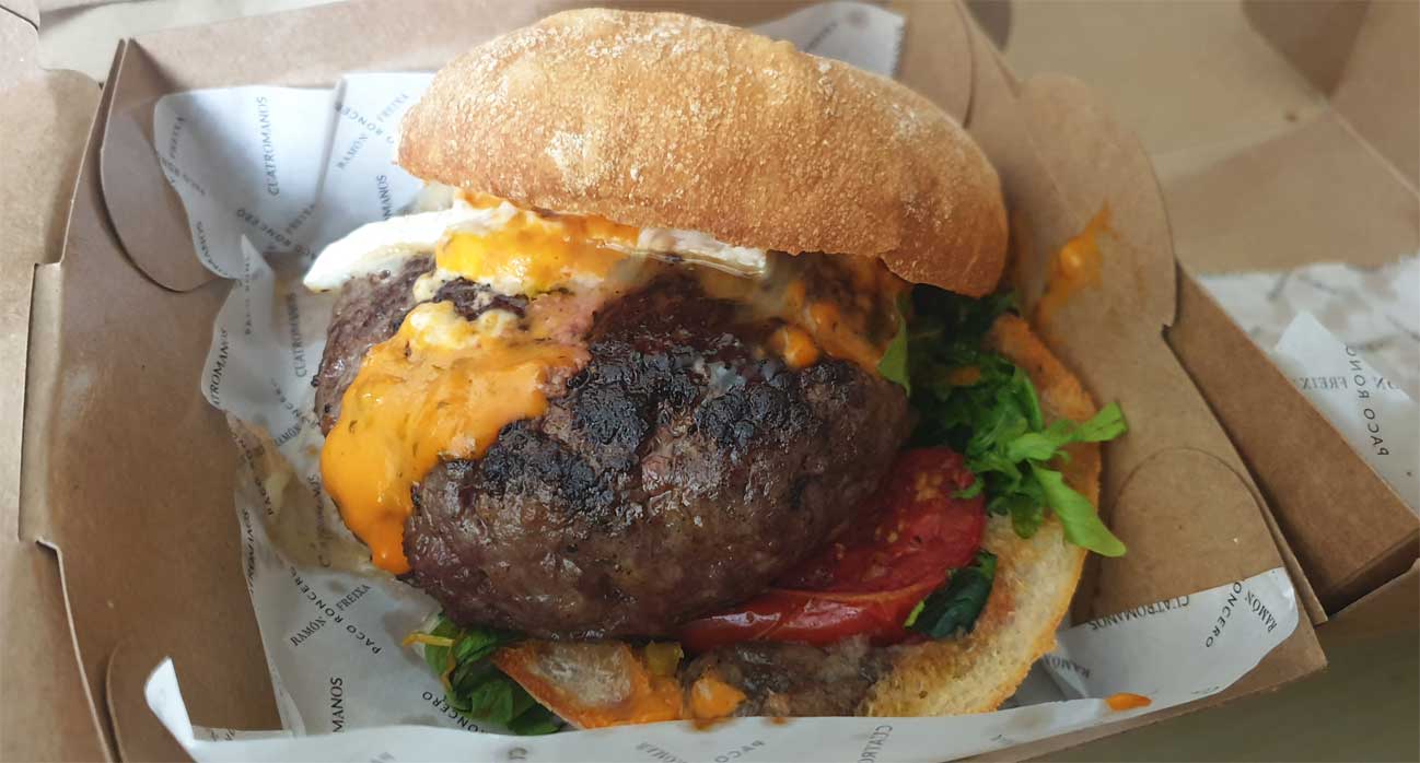 Cuatromanos Burger by Paco Roncero y Ramón Freixa