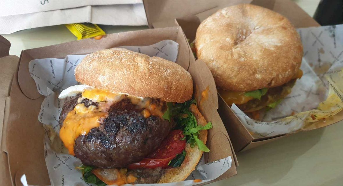 Cuatromanos Burger by Paco Roncero y Ramón Freixa