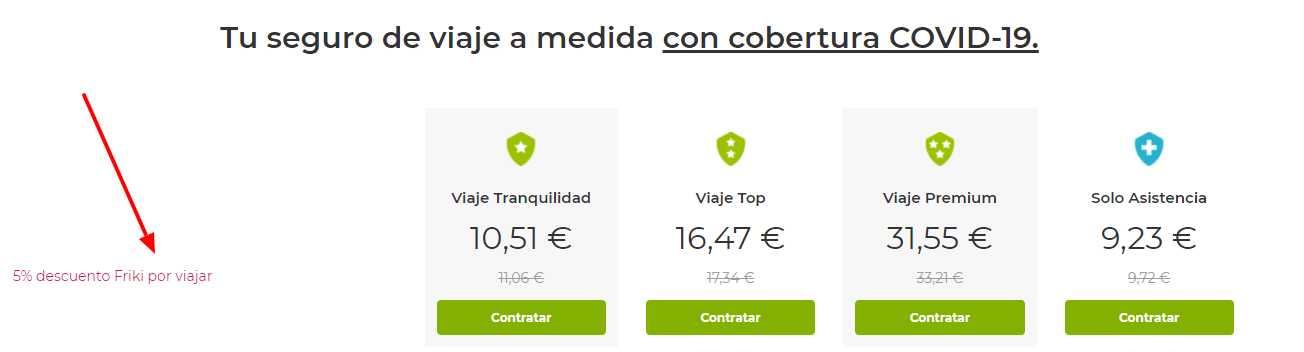 Seguro de viaje Mondo: coberturas, opinión y descuento