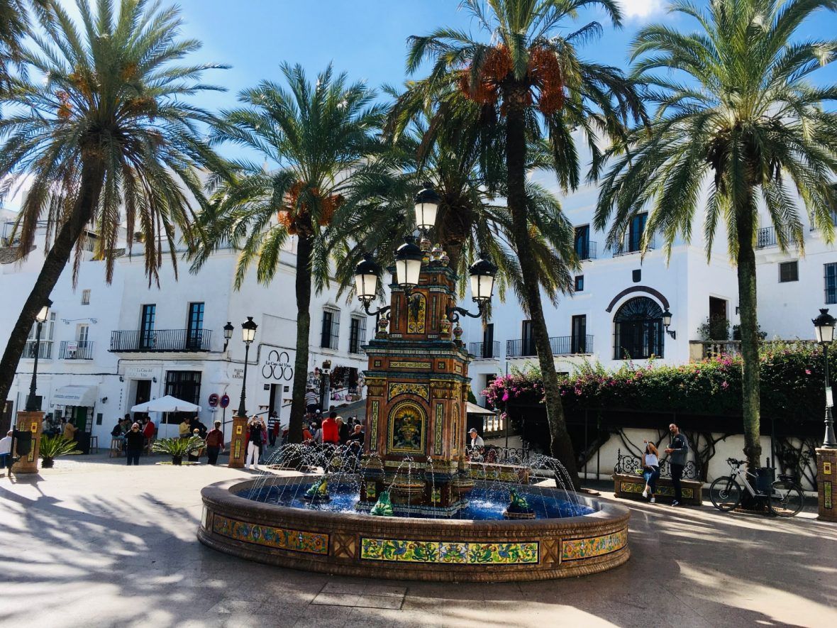 fuente de plaza España Vejer de la Frontera