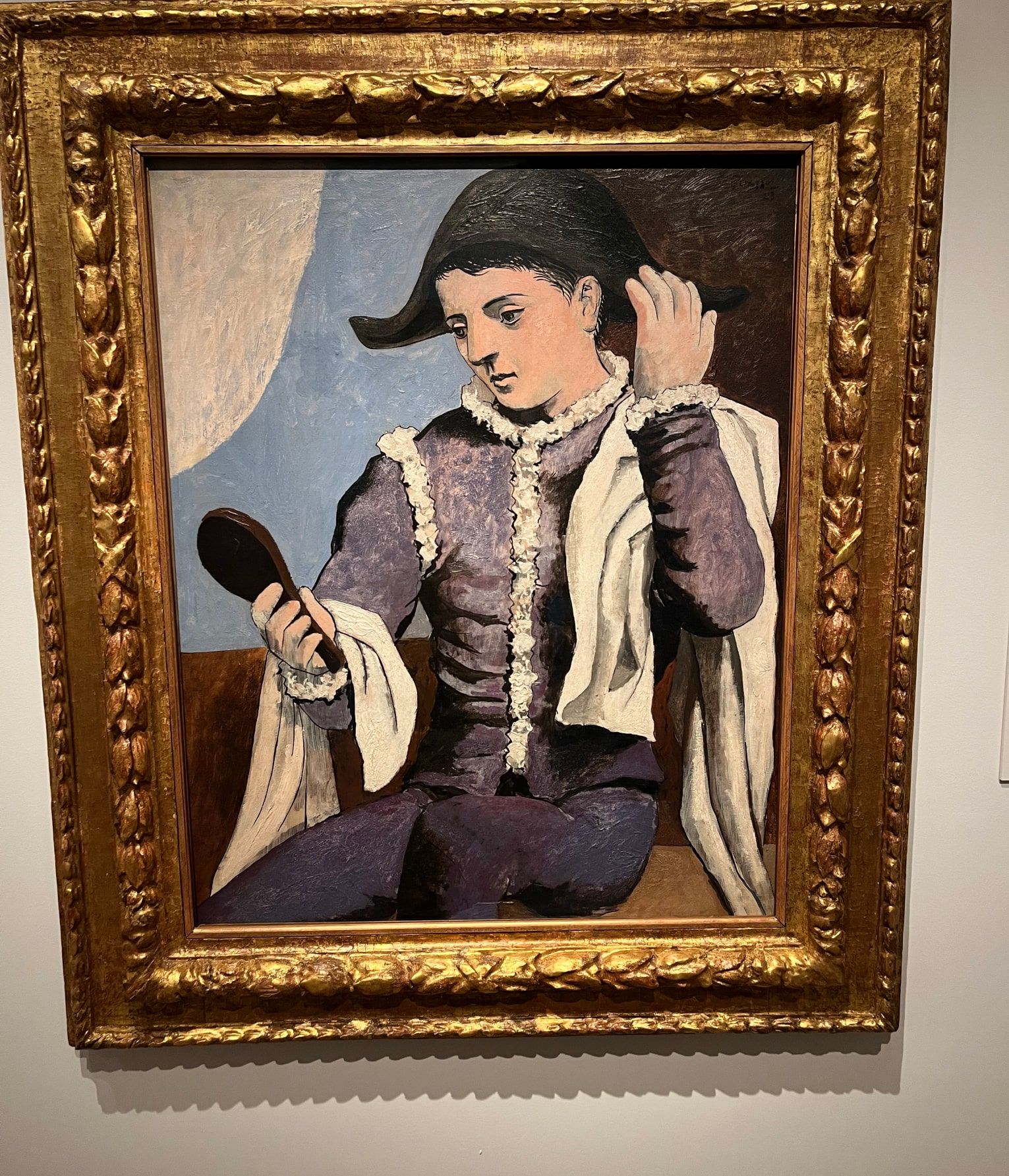 Arlequin, de Picasso (1.923. París)