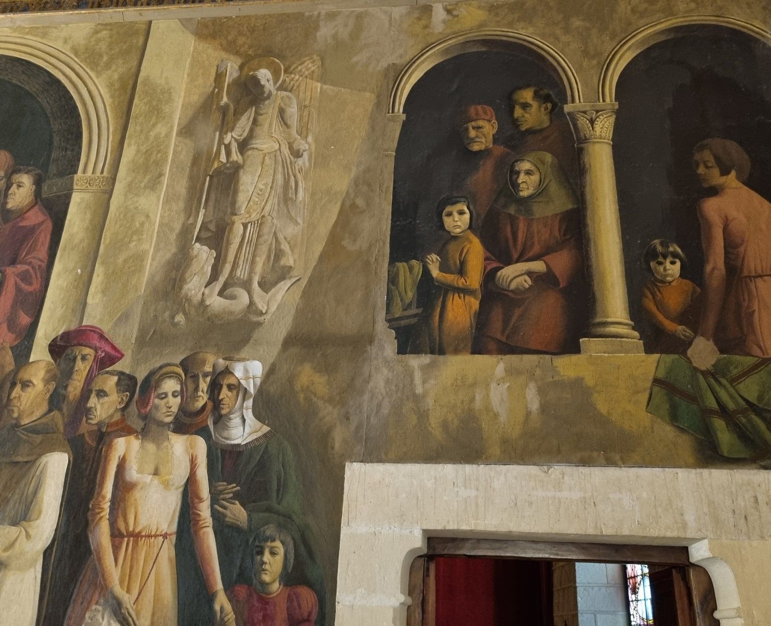 Mural - Alcázar de Segovia