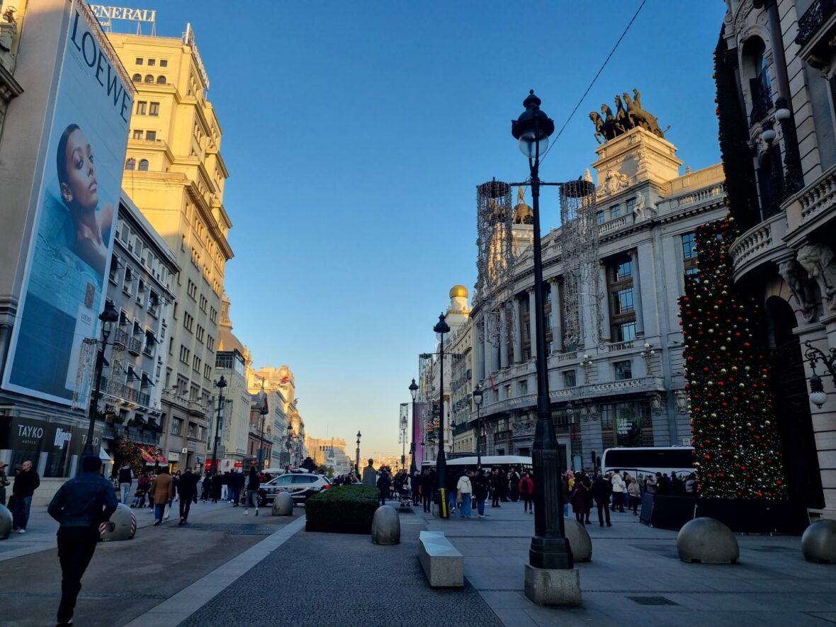 Madrid en Navidad