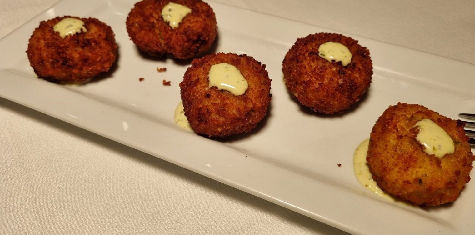 croquetas de camarones