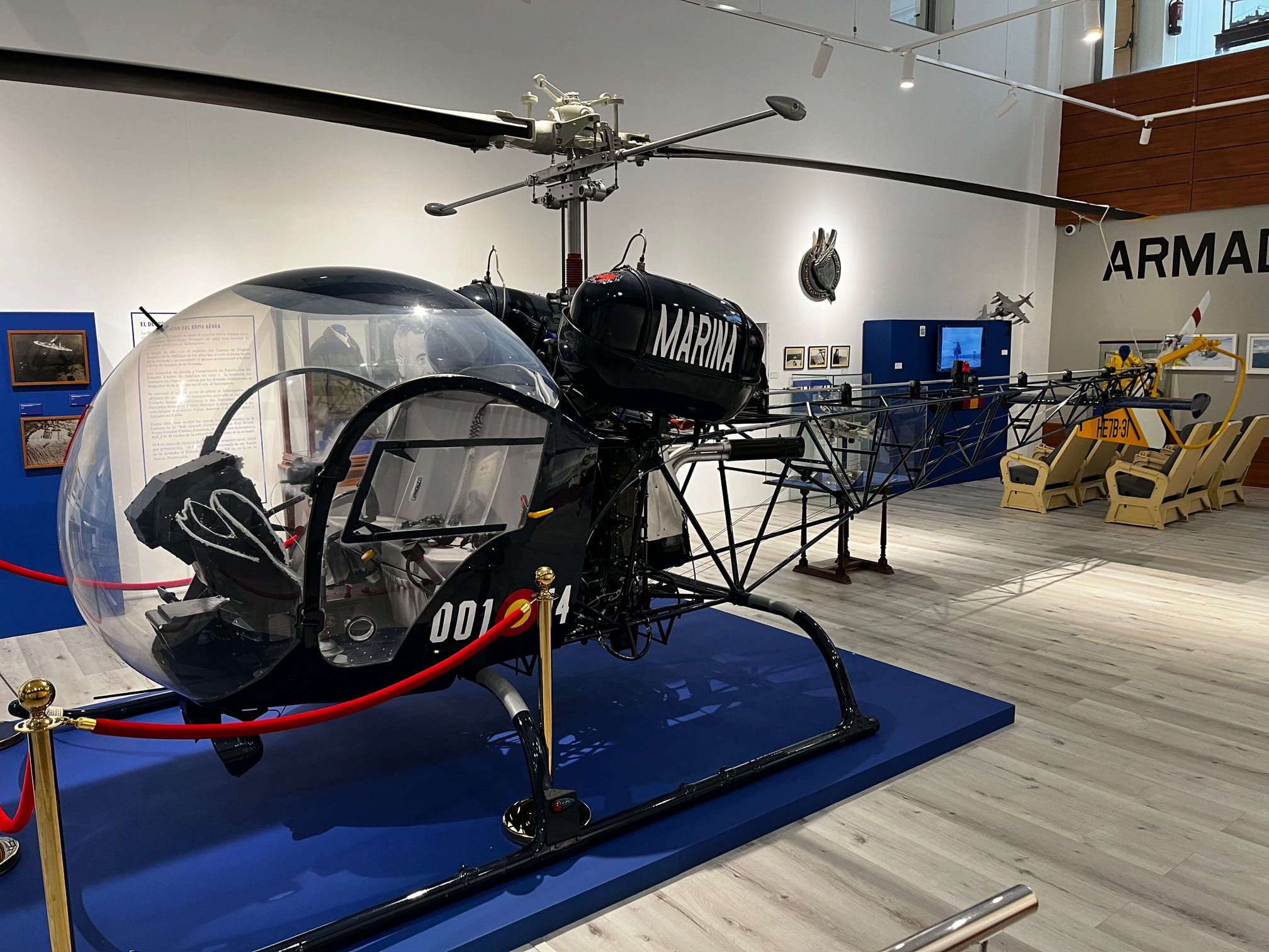 Helicóptero Museo Naval